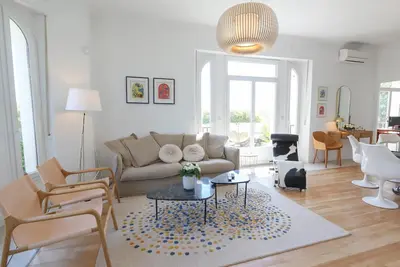 Image de Grand appartement avec Clim, Vue mer, en rez-de-jardin et Parking - Benakey