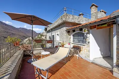 Image de Appartement \"La Dimora Del Tempo Perduto\" avec vue sur la montagne, terrasse partagée et Wi-Fi