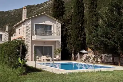 Villa 'Avesta Private Villas - Kallisto' avec vue sur la mer, piscine privée et climatisation