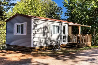 Image de Mobil-home Einfache Terrasse