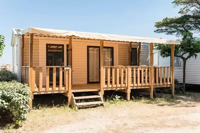 Image de Mobil-home | Comfort Xl | 3 Ch. | 6 pers. | Terrasse surélevée | A/C | Tv