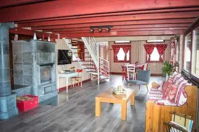 Image de Homerez - Chalet familial à Vagney + Jardin et Terrain de Bowling