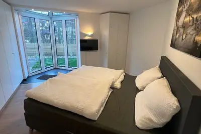 Image de Schönes Reihenendhaus, in Bad Kissingen Stadtteil Garitz mit im Grünen