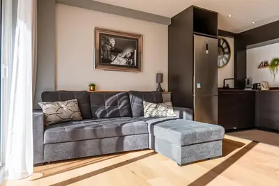 Image de 3p lumineux avec terrasse à 15min à pied du Palais