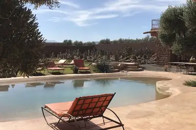 Image de Dar Hija Piscine Chauffée 28°, Jacuzzi, Hammam 6 chambres (et + possible)