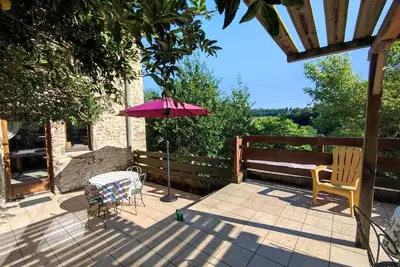 Image de Le gîte Vert et sa double terrasse