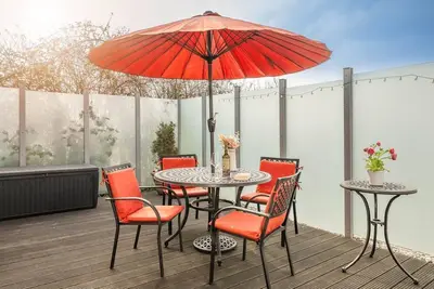Image de Ferienhaus Janina - Ferienhaus mit Kamin und GroĂźer Nicht Einsehbarer Terrasse