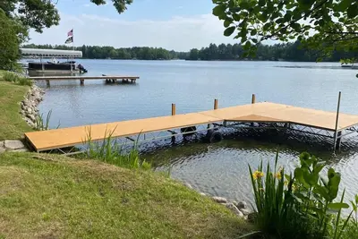Image de Waterfront house on Miner Lake- Waupaca Chain