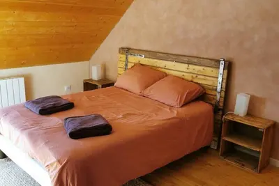 Image de Chambre familiale 1 Ă 4 personnes, Sdb et toilettes privatives.