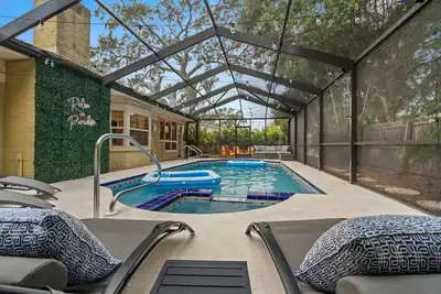 Image de Heated Pool Home w/Arcade Room <15 min to Beaches