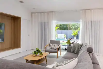 Image de s c a n d i • unwind in modern luxury with heated pool