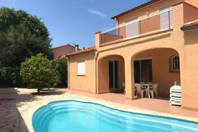 Image de Villa avec piscine privée, climatisation et jardin clos - Argelès-sur-Mer