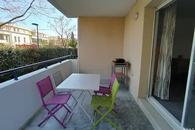 Image de Appartement 4 pers, piscine, terrasse avec Bbq, parking, proche plage – Argelès-sur-Mer