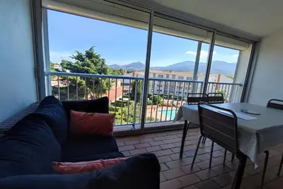 Image de Duplex rénové 6 pers avec piscine, terrasse, parking à 400m de la plage