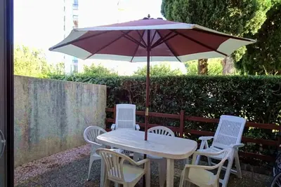 Image de T2 avec Terrasse à 500m de la Plage - Piscine, Tennis, Parking Privé - Argelès-sur-Mer