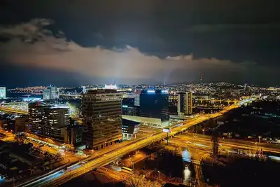 Image de Top City View from 23rd Floor Apartment