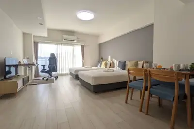 Image de Nonsmoking High floor 2 double beds with desk / Osaka ĹŚsaka
