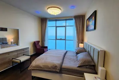 Image de Ocean View Family friendly two bedroom apartment right opposite the Ajman Sea!