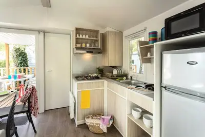 Image de Mobil-home Einfache Terrasse
