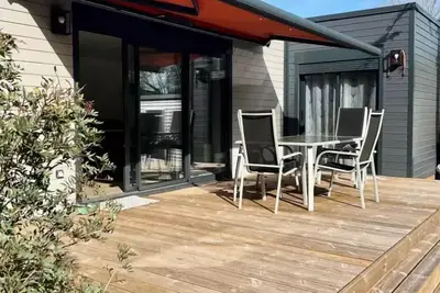 Image de Komfortable Ecolodge (Df23) 2 Ch - Klimaanlage - Wifi - Schwimmbad/Jacuzzi 4 Personen