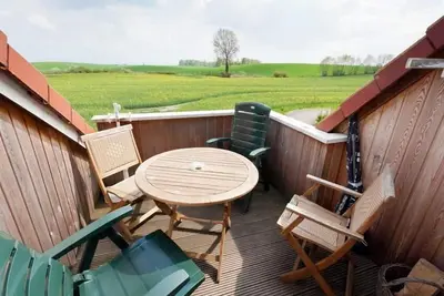 Image de Unsere Ferienwohnung \"sperlingslust\" Befindet Sich in der Zweiten Etage in Unser