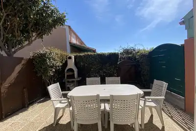 Image de Valras Arrago, maison 50m², 8 personnes, rés aves piscine, terrasse, parking