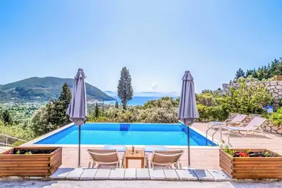 Villa Anna Lefkas - Deux Chambres Villa, Couchages 4