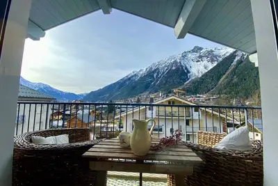 Image de Chamonix Central Ski & panoramic view, Chamonix, France