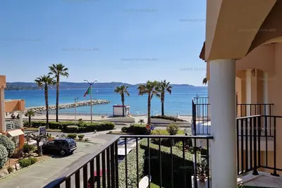 Image de Beau T2 en front de mer avec clim, parking, animaux admis