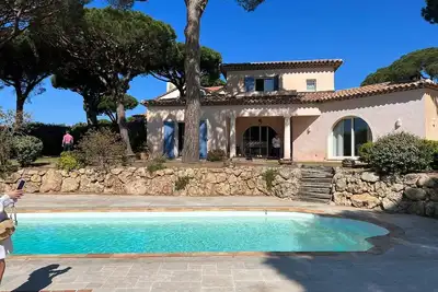 Image de Environnement exceptionnel, très jolie villa entièrement rénovée, plage à pied