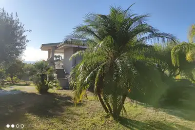 The cliff of the cape vacation homes cottage panoramic location Capo Vaticano