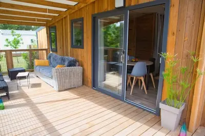 Cottage Vip du Bassin, Chalet privé de 40 m2, 3ch