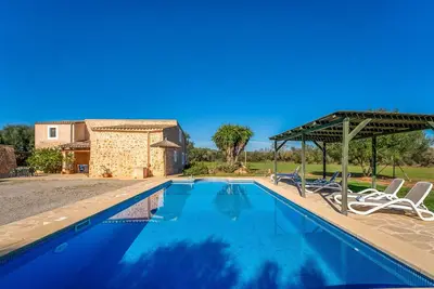 Image de Finca rustique Ă Majorque Can Xim avec piscine