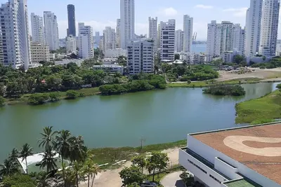 Image de Apartamento en el Laguito Cartagena Hermosa Vista, Segunda Linea de mar