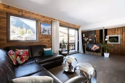 Image de 4* Wohnung ideal gelegen im Herzen des Dorfes, beginnend mit Wander- und Mountainbiketouren, mit einem impren view