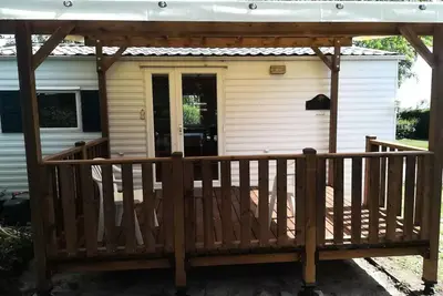 Image de Mobilhome Cottage confort 2 chambres terrasse couverte 3 personnes