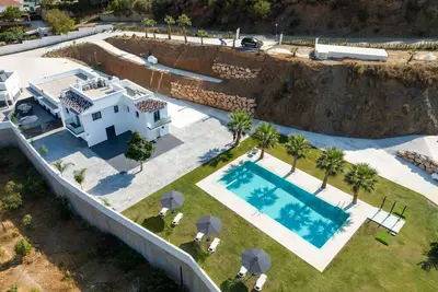 Image de Maison de vacances 'Era Del Puerto Complexe Complet' avec vue sur la montagne et climatisation