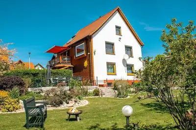 Image de Appartement 'Ferienlandhaus Ahorntal' avec vue sur les montagnes, terrasse privée et Wi-Fi