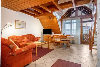 Image de Appartement 'Ferienwohnung 4, 99qm' avec jardin partagé, balcon et Wi-Fi