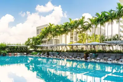 Image de 3 Midtown Miami Modern Suite with City View and Pool, Fitness, Deck Tennis Court