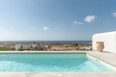 Image de Romantic Villa Merelia with Private Pool Stunning Aegean Views Mikri Vigla Naxos