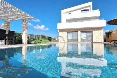 Image de Pearl Beachfront Villa - Rhodes beach villa. A Piece of Paradise