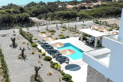 Image de Gem beachfront villa - Rhodes beach villa - A Piece of Paradise.