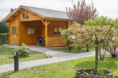 Image de Maison de vacances 'Ferienhäuser Familie Täubert' avec terrasse privée, jardin privé et Wi-Fi