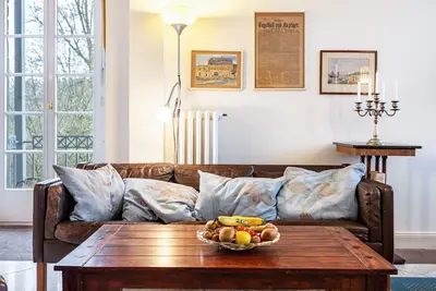 Image de Appartement 'Wohnung Burggarten' avec vue de rêve et terrasse
