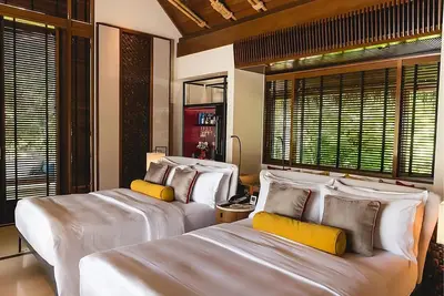 Water Villa Queen Pool at One&Only Reethi Rah!