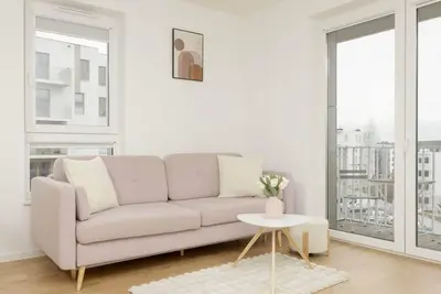 Apartment in Gdańsk | Desk | Balcony | Parking