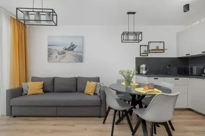 Image de Grey Apartment | Kołobrzeg | Furnished Balcony