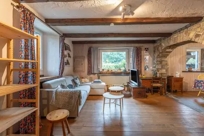 Image de Chalet \"Magnifique Aux Carroz\" avec vue sur la montagne, terrasse privée et Wi-Fi