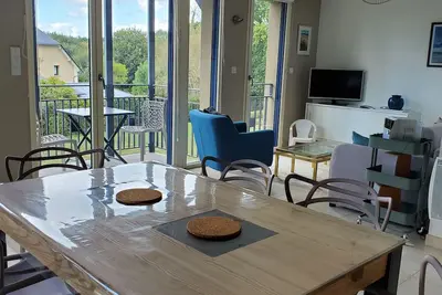 Image de Appartement Résidentiel, 60m2, 200m Plage du Port Blanc, Calme